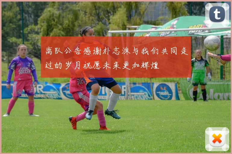 离队公告感谢朴志洙与我们共同走过的岁月祝愿未来更加辉煌