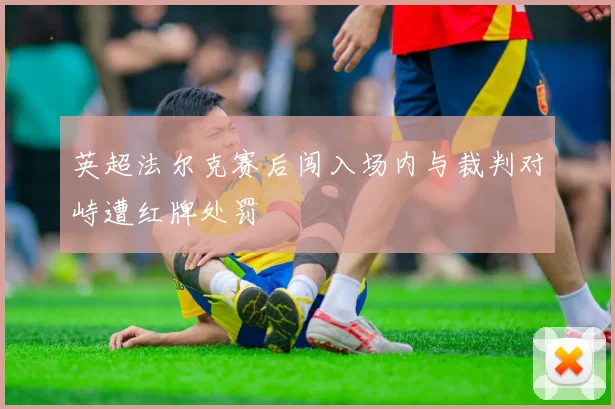 英超法尔克赛后闯入场内与裁判对峙遭红牌处罚